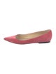 Jimmy Choo Suede Ballet Flats