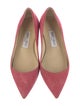 Jimmy Choo Suede Ballet Flats
