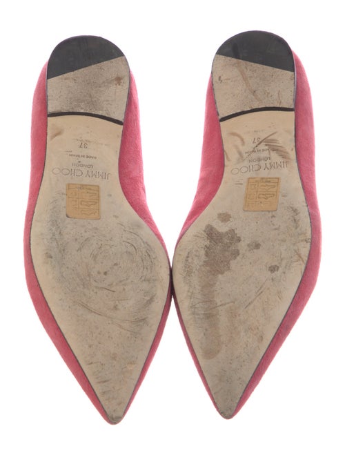 Jimmy Choo Suede Ballet Flats