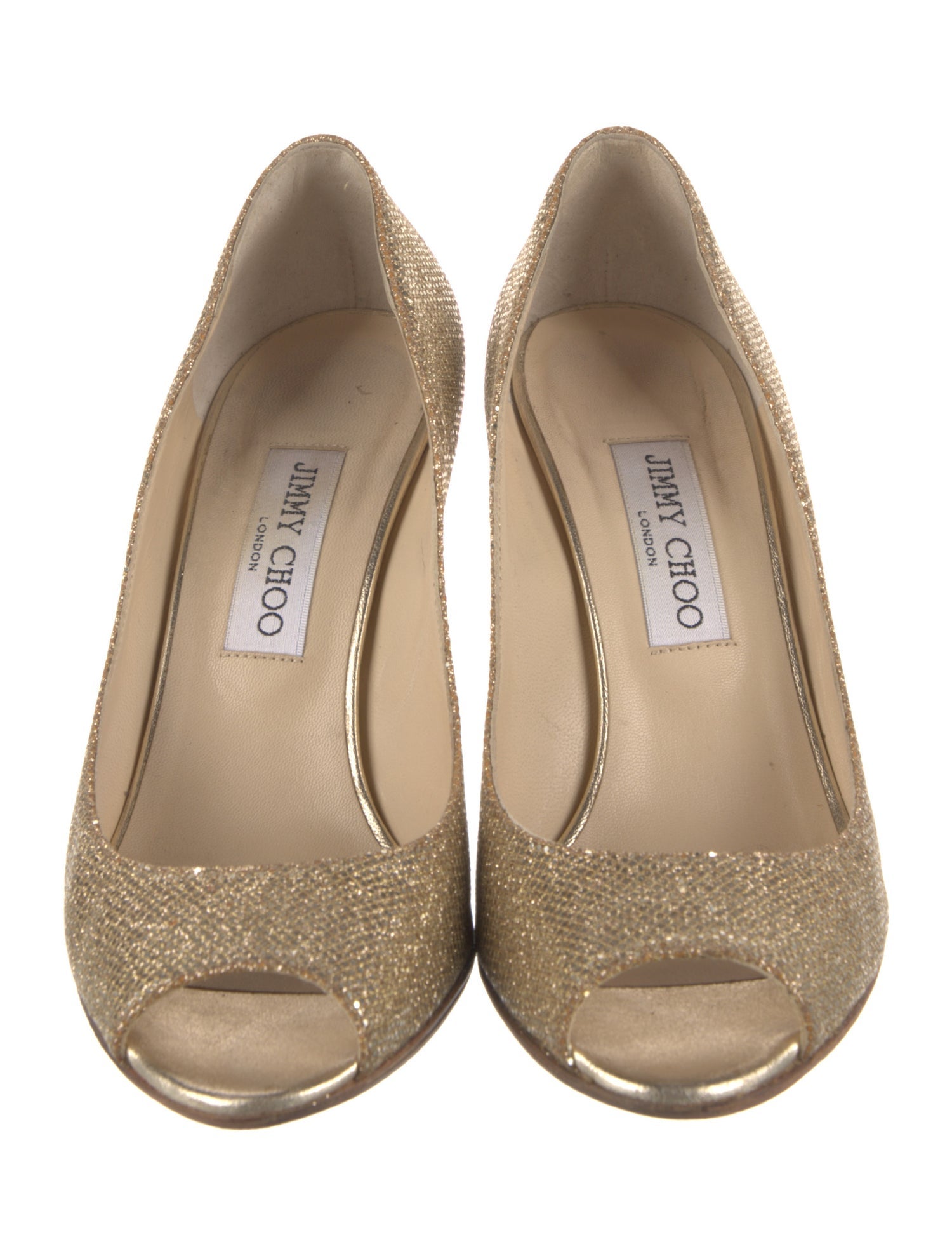 Jimmy Choo Glitter Pumps