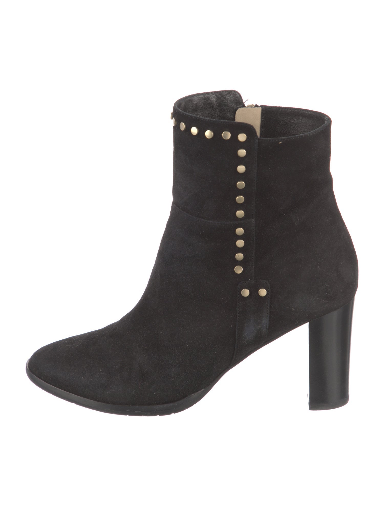 Jimmy Choo Suede Studded Accents Boots