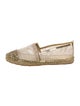 Jimmy Choo Mesh Glitter Accents Espadrilles