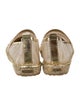 Jimmy Choo Mesh Glitter Accents Espadrilles