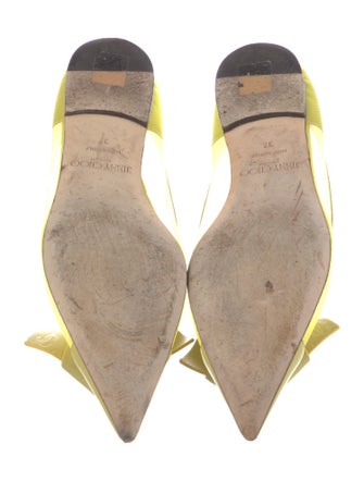 Jimmy Choo Mesh Bow Accents Flats
