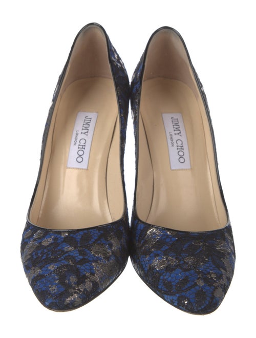 Jimmy Choo Floral Print Pumps