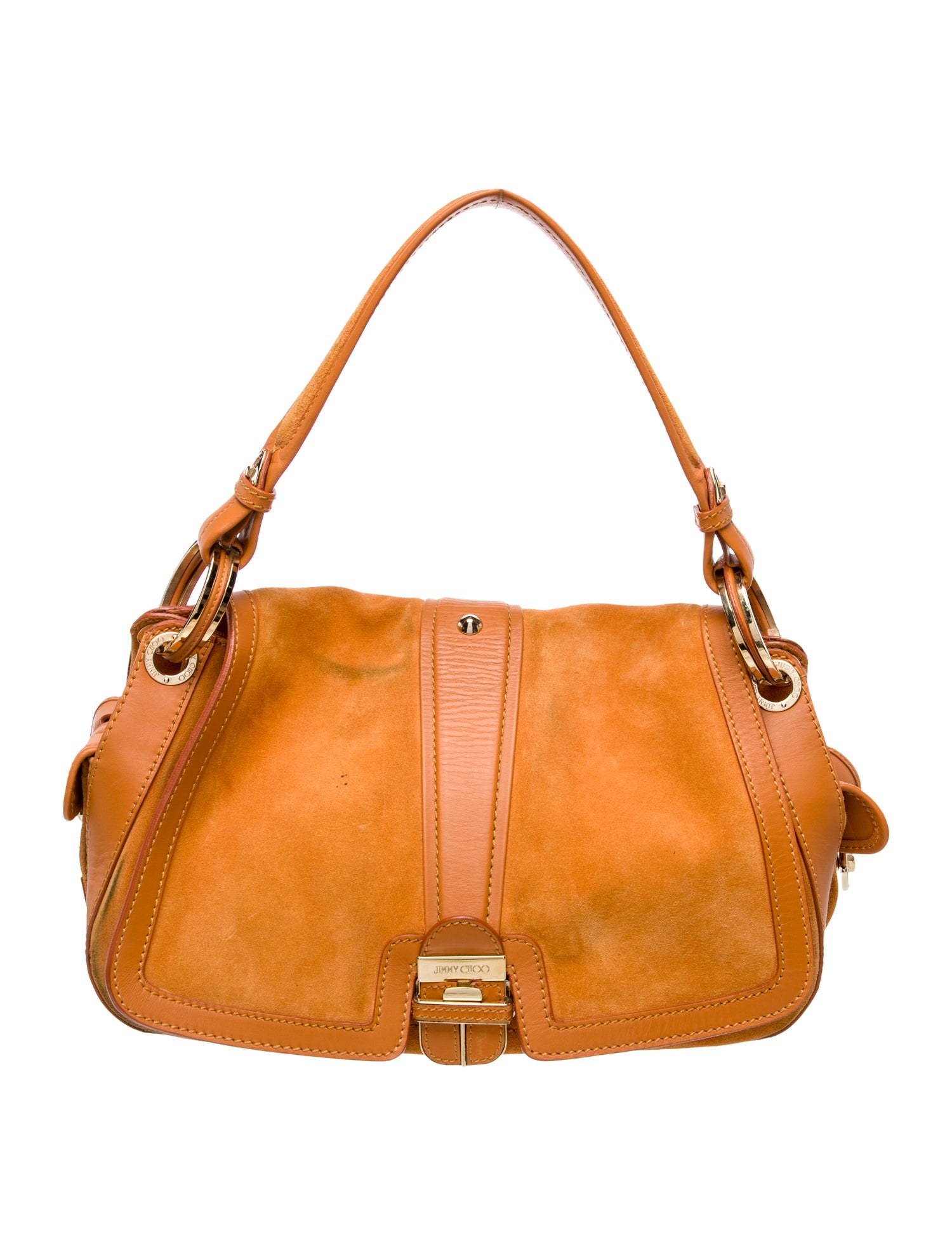 Jimmy Choo Suede Shoulder Bag