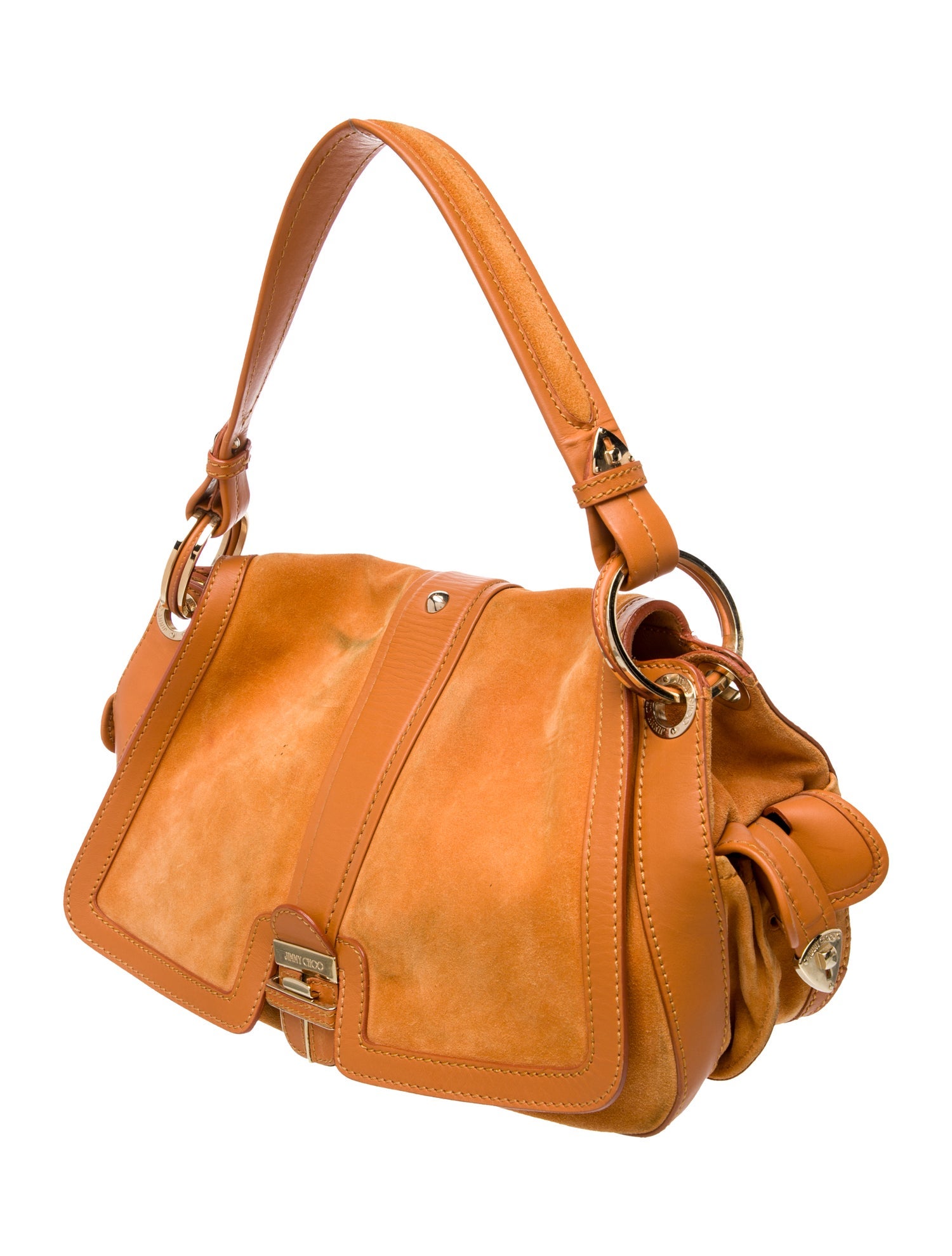 Jimmy Choo Suede Shoulder Bag