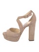 Jimmy Choo Suede D'Orsay Pumps
