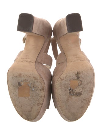 Jimmy Choo Suede D'Orsay Pumps