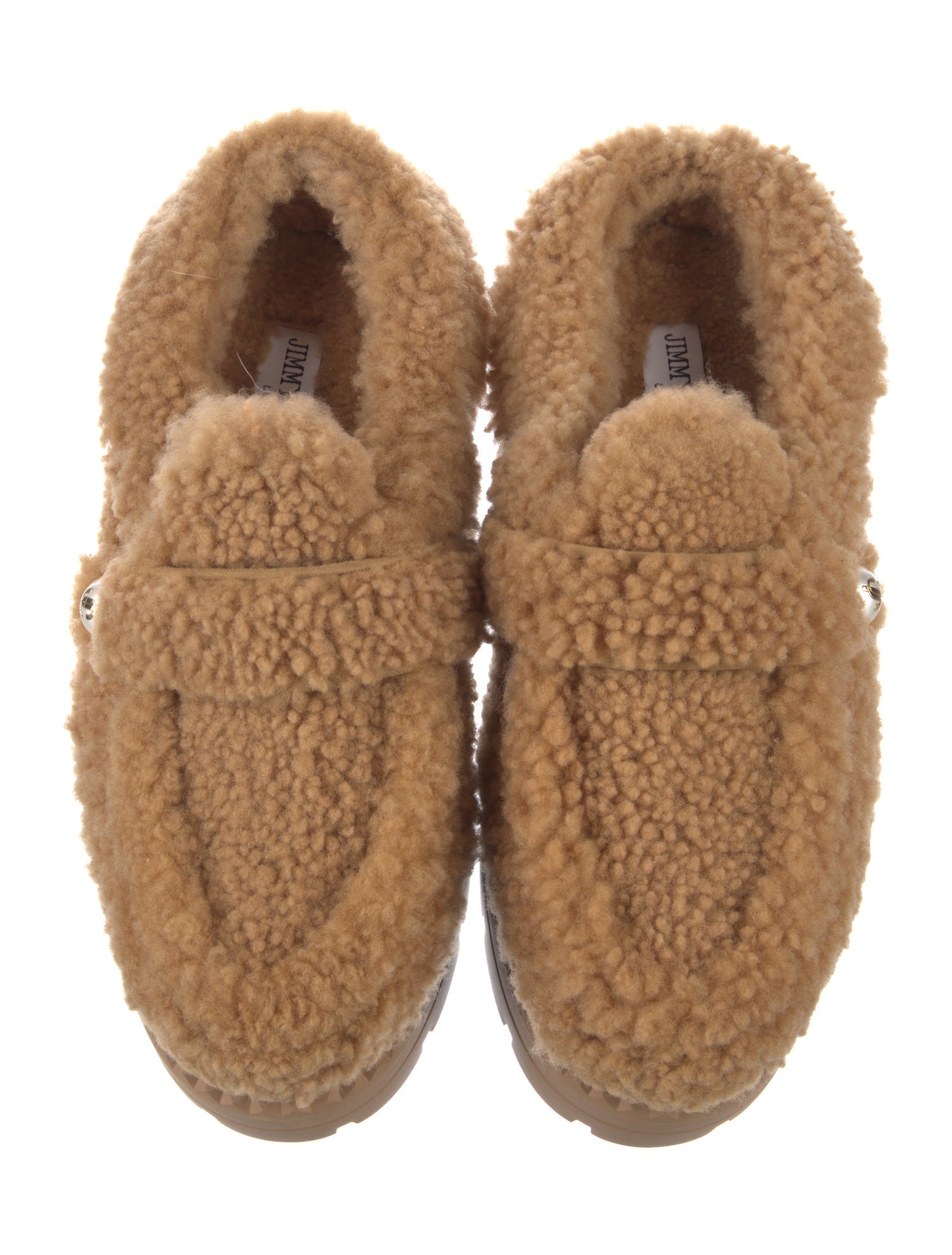 Jimmy Choo Faux Fur Oxfords