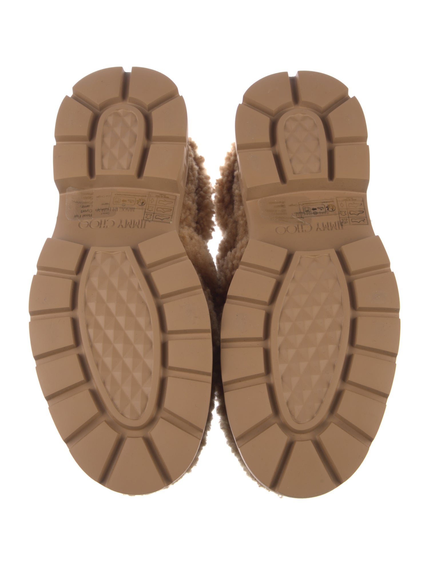 Jimmy Choo Faux Fur Oxfords