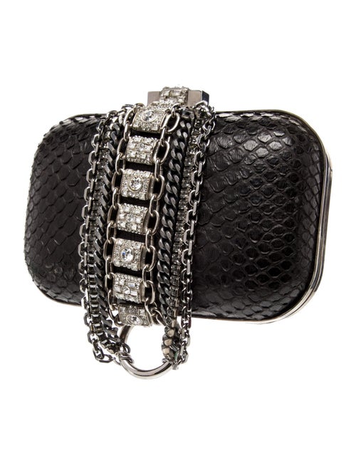 Jimmy Choo Snakeskin Minaudière