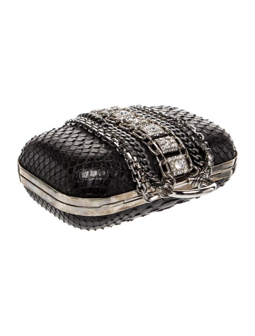 Jimmy Choo Snakeskin Minaudière