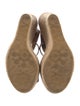 Jimmy Choo Leather Animal Print Espadrilles