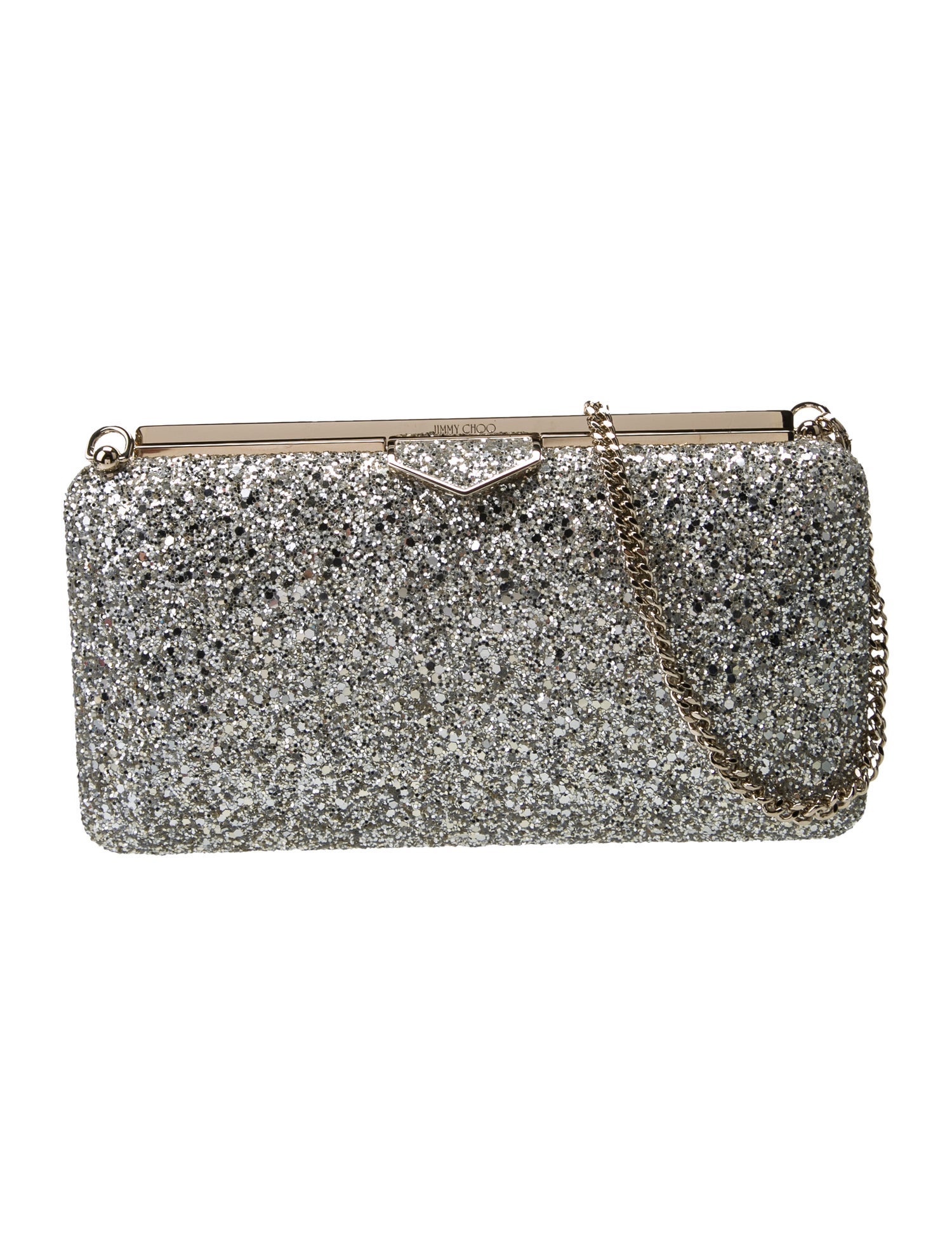 Jimmy Choo Glitter Clutch