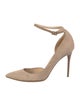 Jimmy Choo Suede D'Orsay Pumps