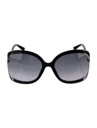 Jimmy Choo Oversize Gradient Sunglasses
