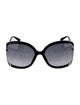 Jimmy Choo Oversize Gradient Sunglasses