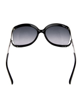 Jimmy Choo Oversize Gradient Sunglasses
