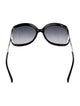 Jimmy Choo Oversize Gradient Sunglasses
