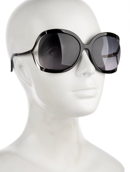 Jimmy Choo Oversize Gradient Sunglasses
