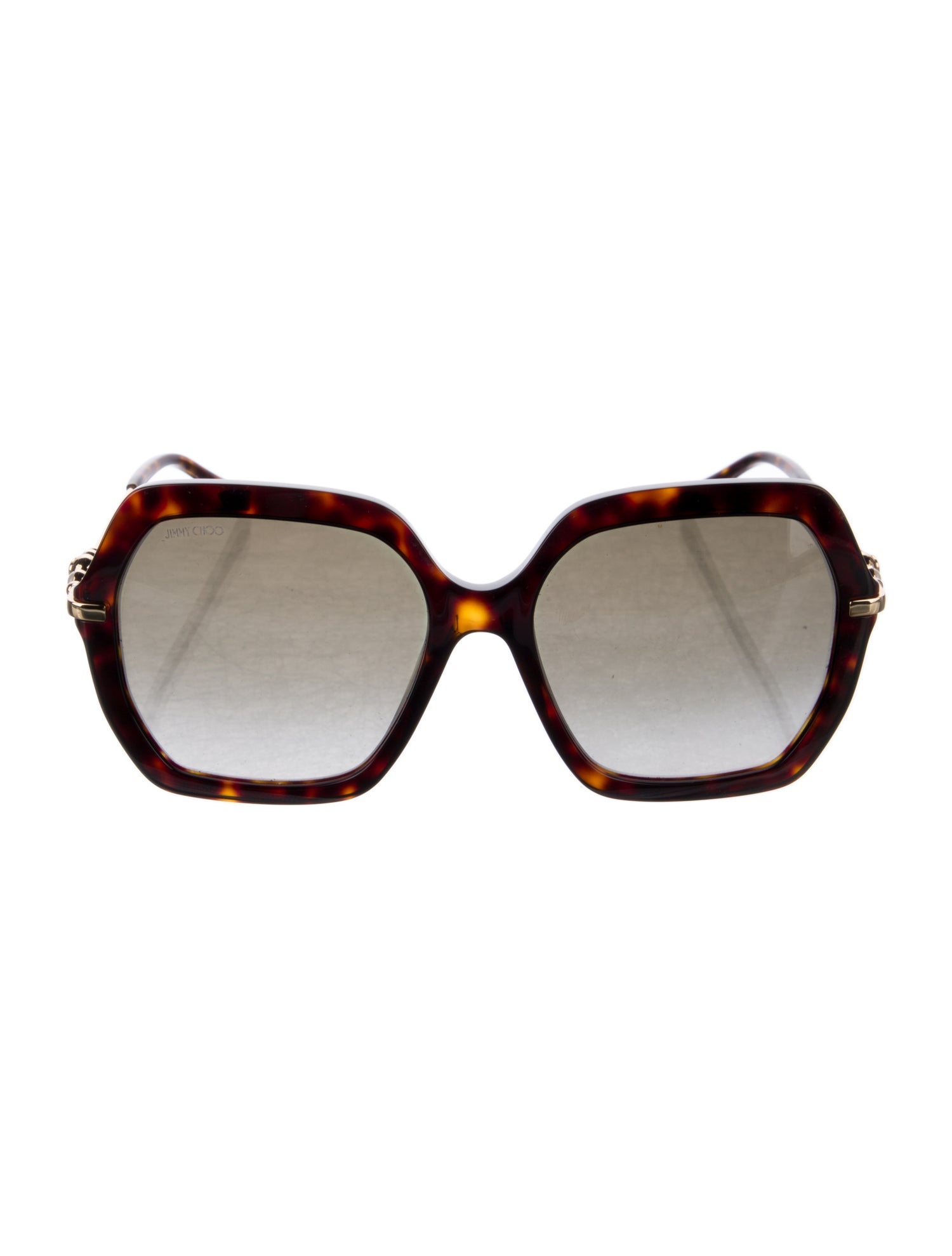 Jimmy Choo Oversize Gradient Sunglasses