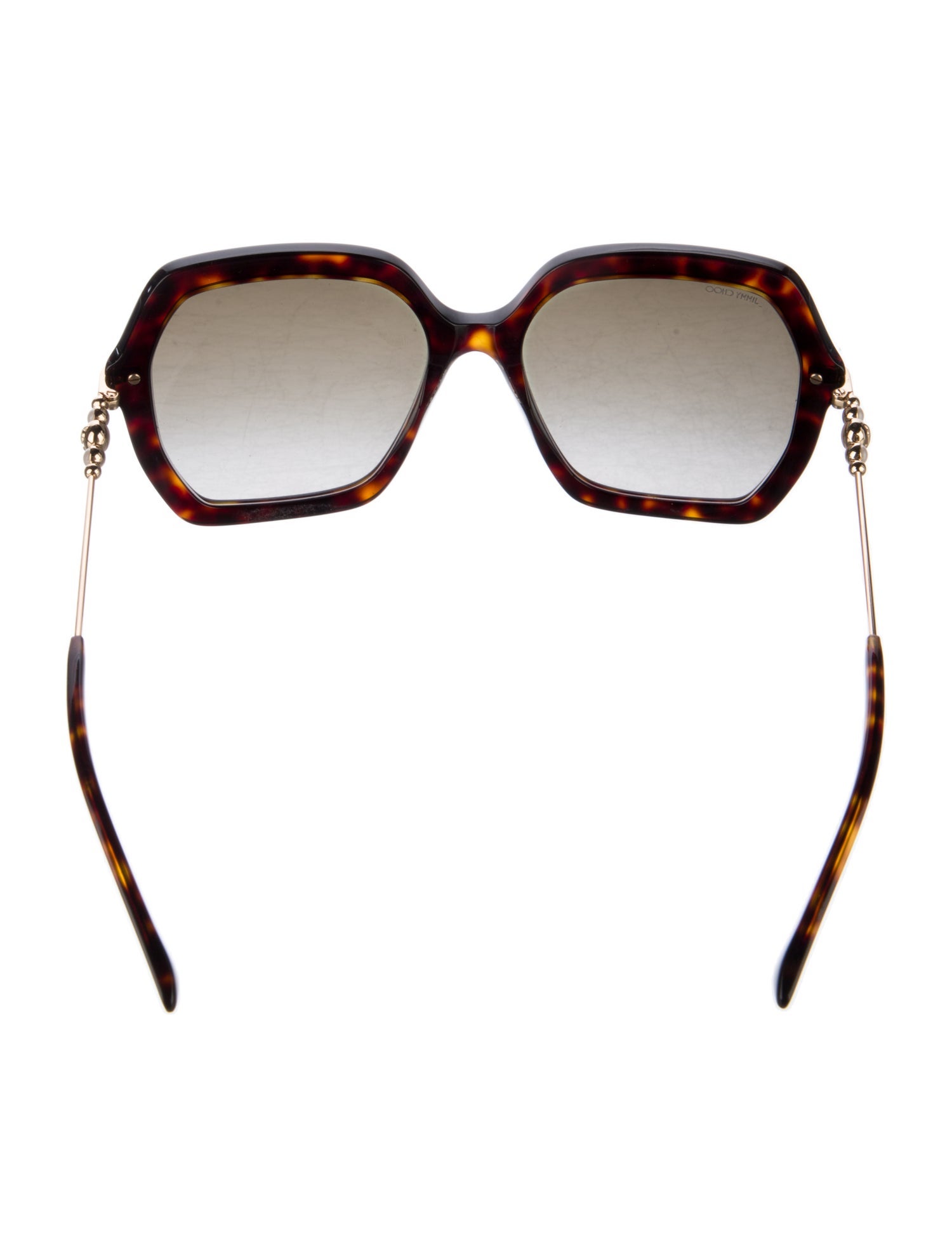 Jimmy Choo Oversize Gradient Sunglasses