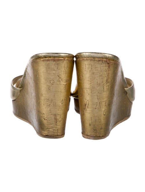 Jimmy Choo Leather Slides