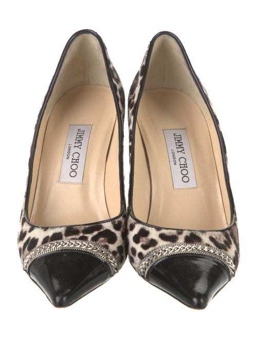 Jimmy Choo Ponyhair Animal Print Pumps
