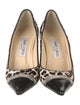 Jimmy Choo Ponyhair Animal Print Pumps
