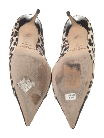 Jimmy Choo Ponyhair Animal Print Pumps