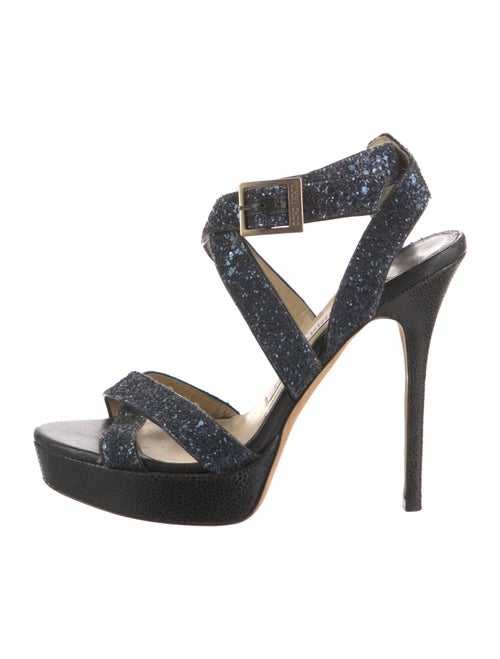 Jimmy Choo Glitter Sandals