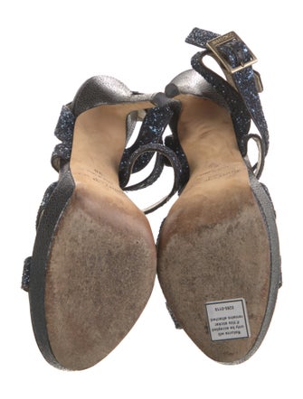 Jimmy Choo Glitter Sandals