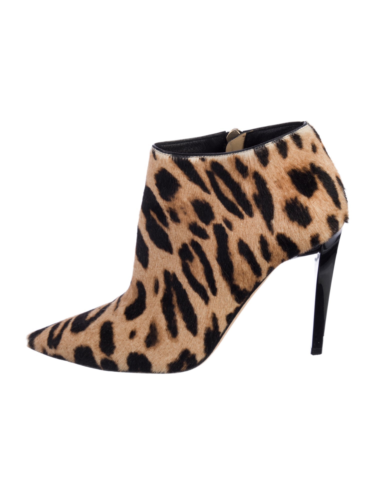 Jimmy Choo Ponyhair Animal Print Boots