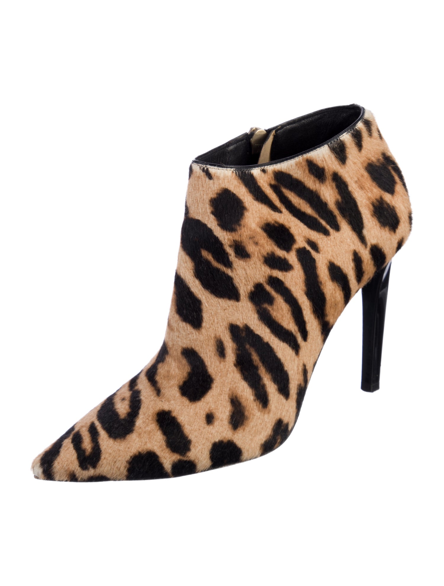 Jimmy Choo Ponyhair Animal Print Boots