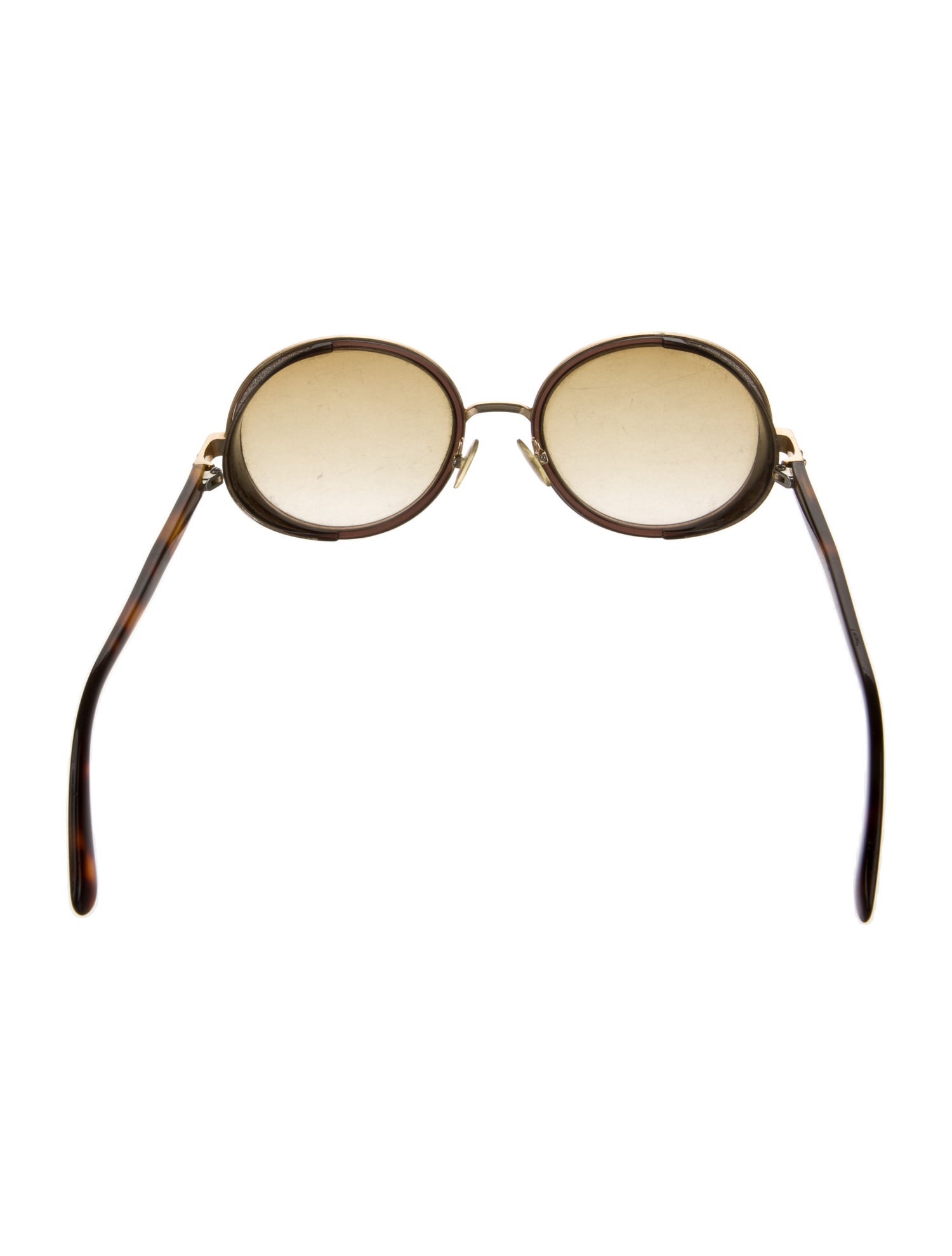 Jimmy Choo Round Tinted Sunglasses