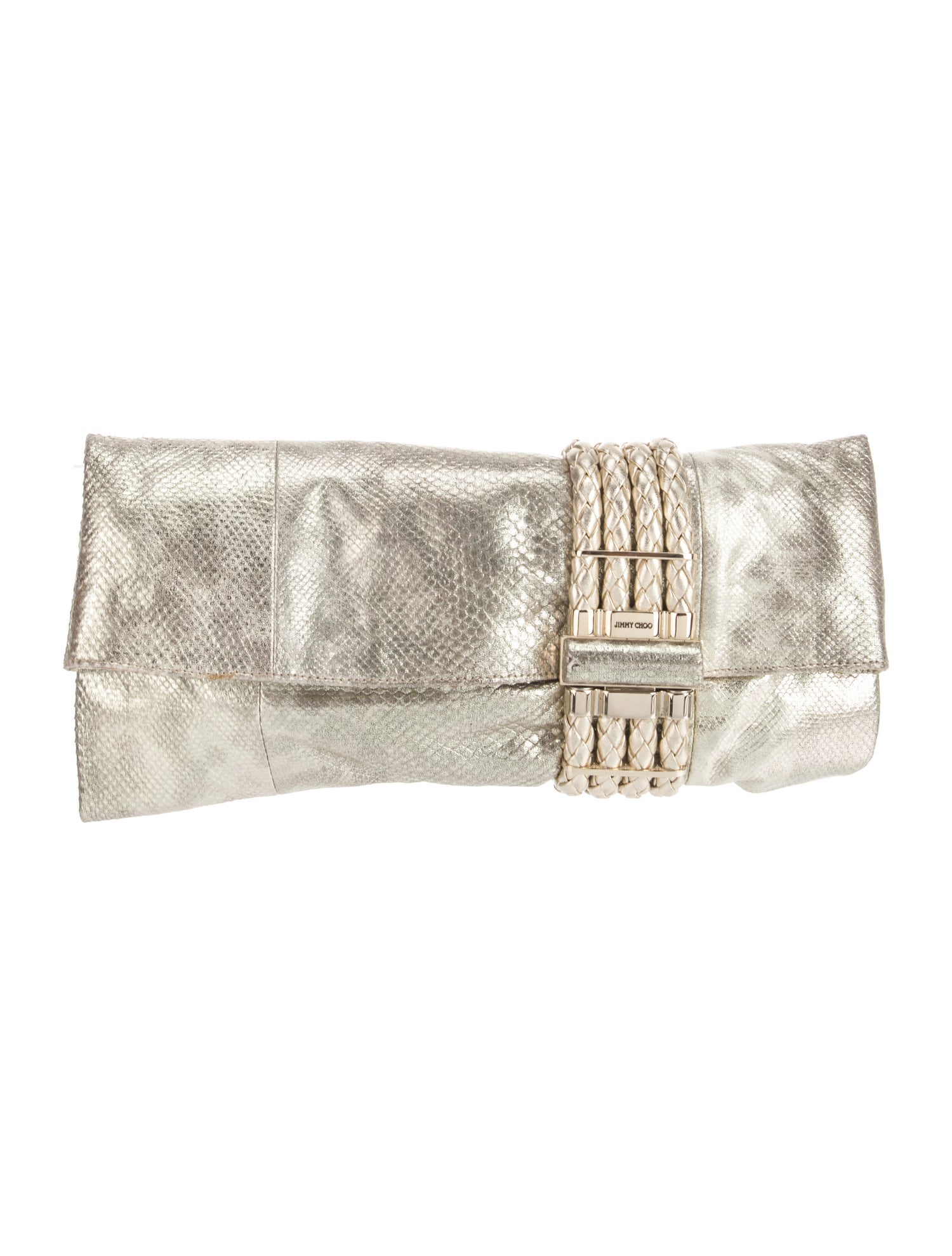 Jimmy Choo Leather Clutch