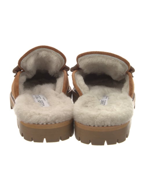 Jimmy Choo Suede Crystal Embellishments Mules