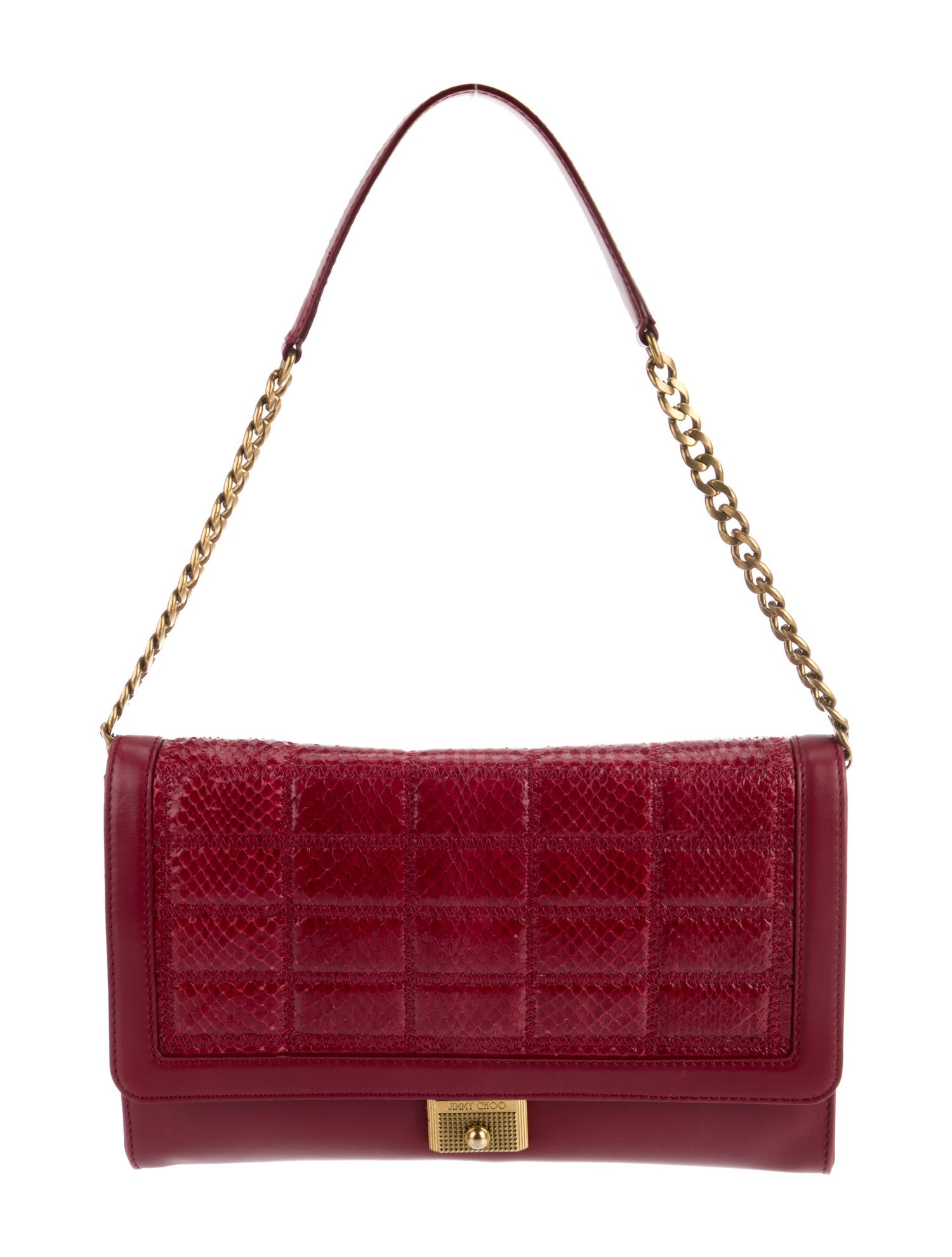 Jimmy Choo Leather Shoulder Bag