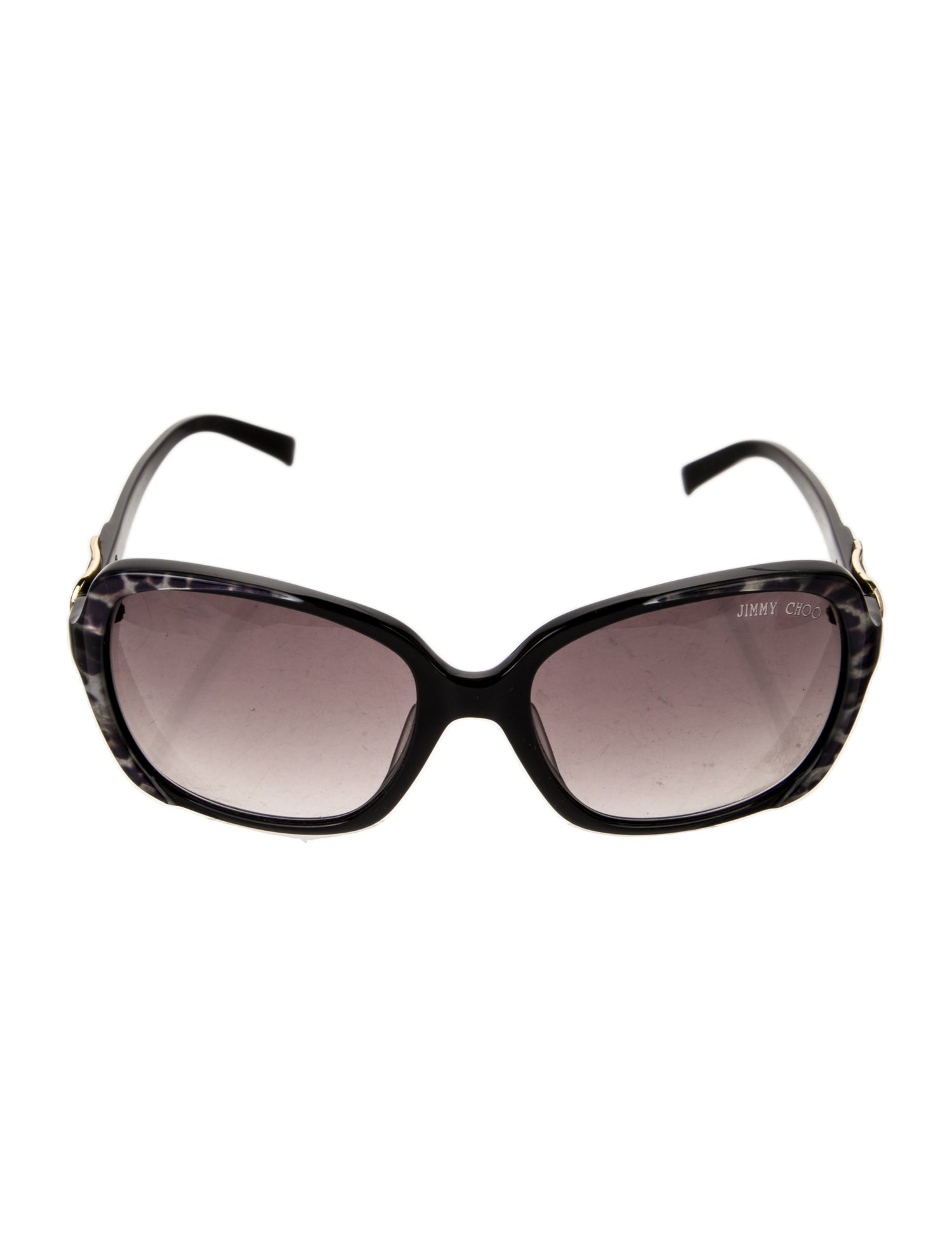 Jimmy Choo Oversize Gradient Sunglasses