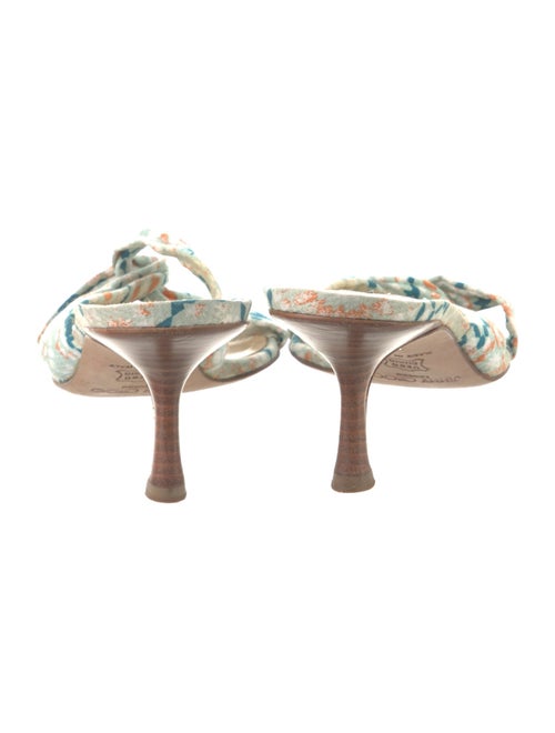 Jimmy Choo Floral Print Slides