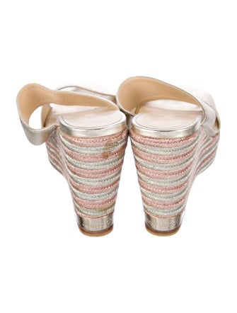 Jimmy Choo Leather Espadrilles