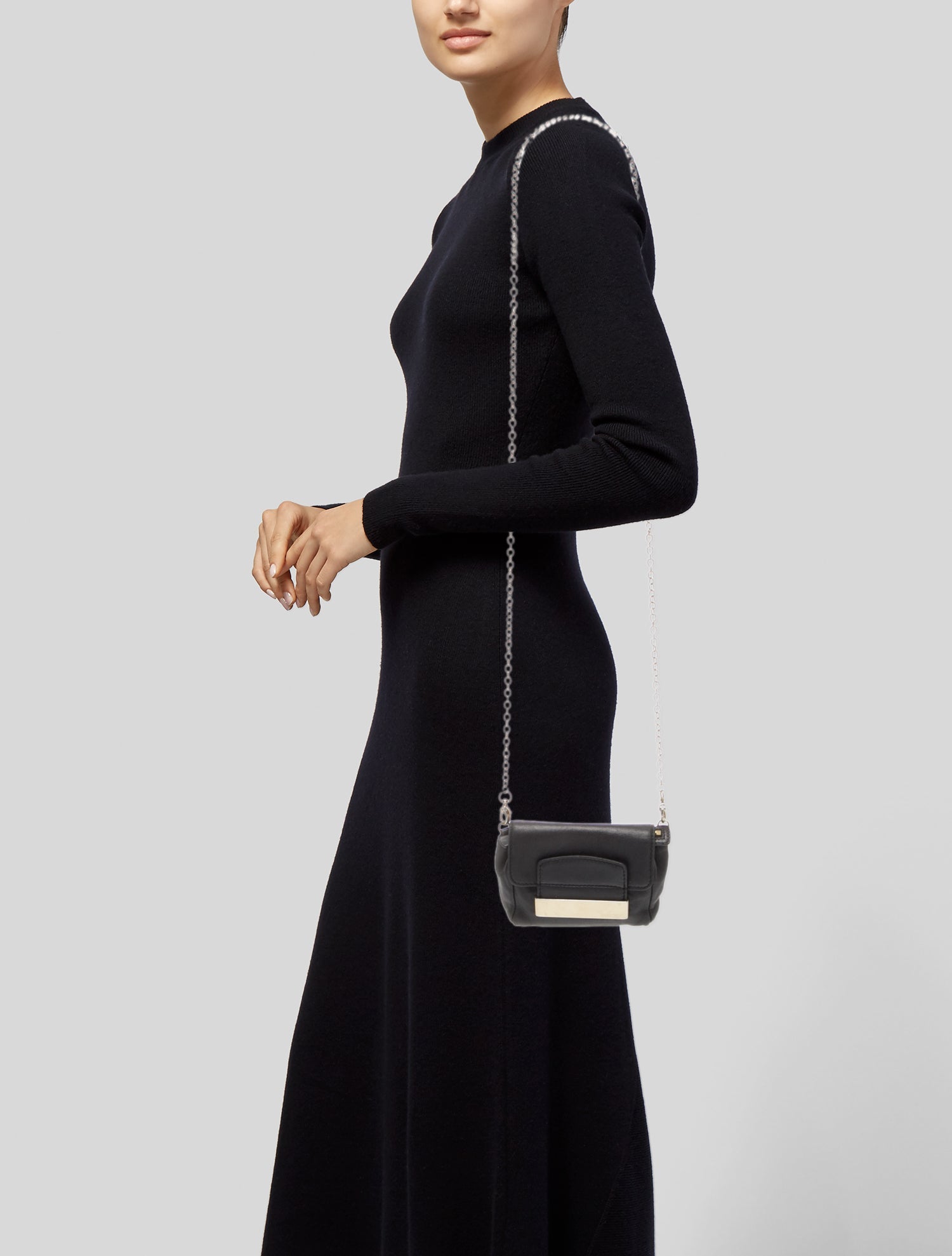 Jimmy Choo Leather Evening Bag