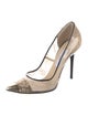 Jimmy Choo PVC Mesh Accents Pumps