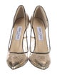 Jimmy Choo PVC Mesh Accents Pumps
