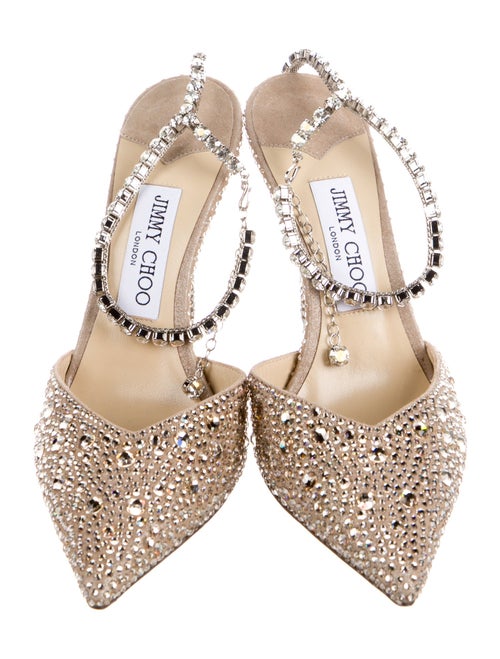 Jimmy Choo Crystal D'Orsay Pumps
