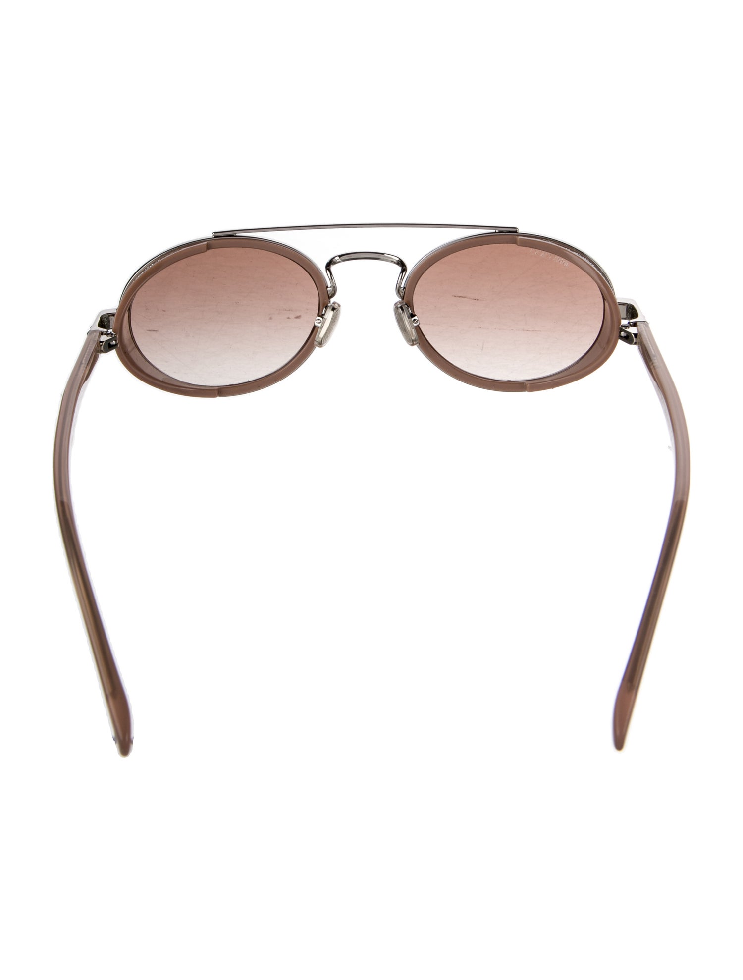 Jimmy Choo Round Gradient Sunglasses