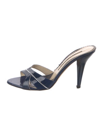 Jimmy Choo Patent Leather Slides