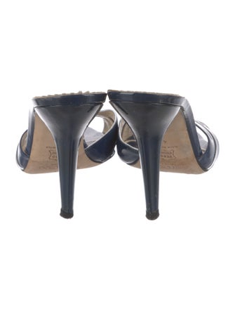 Jimmy Choo Patent Leather Slides