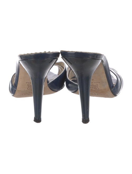 Jimmy Choo Patent Leather Slides